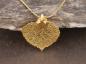 Preview: Leaf gold plated