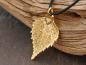 Preview: Leaf gold plated