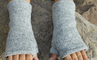 Woolen wristwarmers