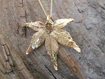 Leaf gold plated