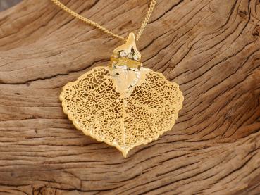 Leaf gold plated