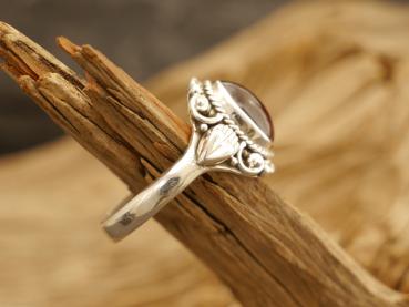 Silverring Garnet