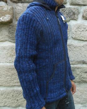 Wolljacke aus Schafswolle in Gr. L