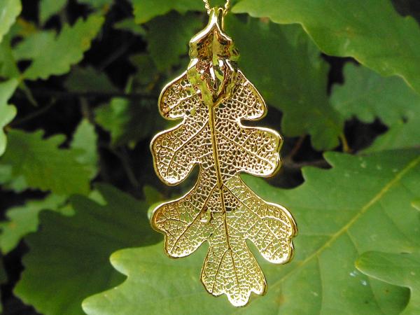 Leaf gold plated