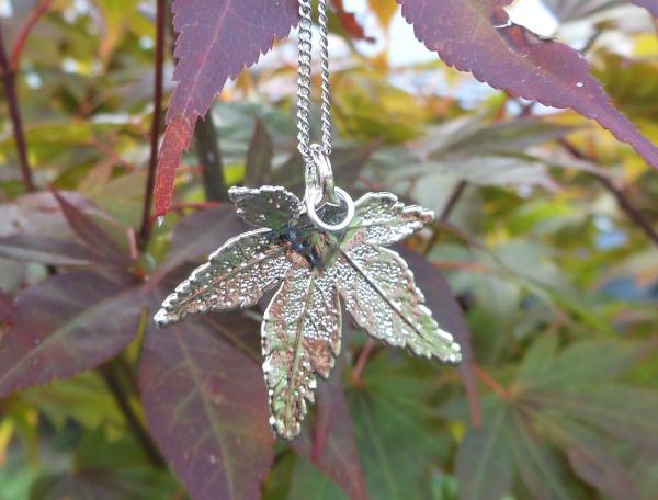 Leaf silver plated