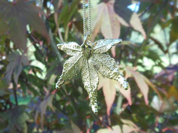Leaf gold plated