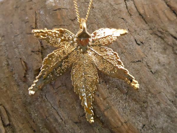 Leaf gold plated