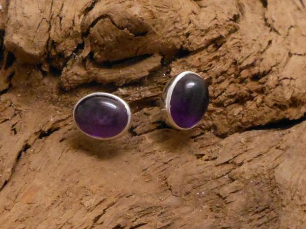 Earstudd Silver Amethyst