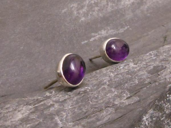 Earstudd Silver Amethyst