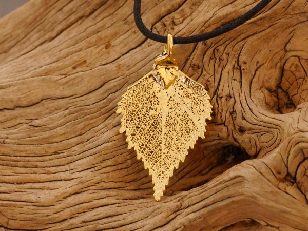 Leaf gold plated