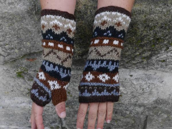 Woolen wristwarmers