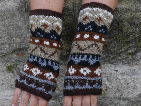 Woolen wristwarmers