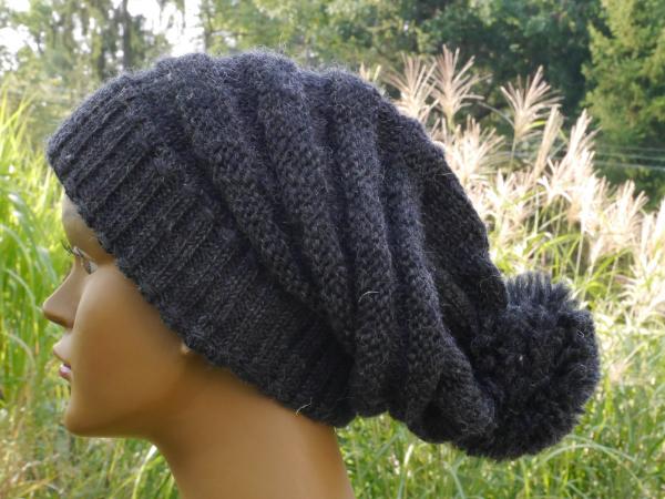 Wollmütze mit Baumwollfleece