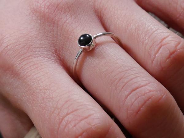 Silverring Onxy