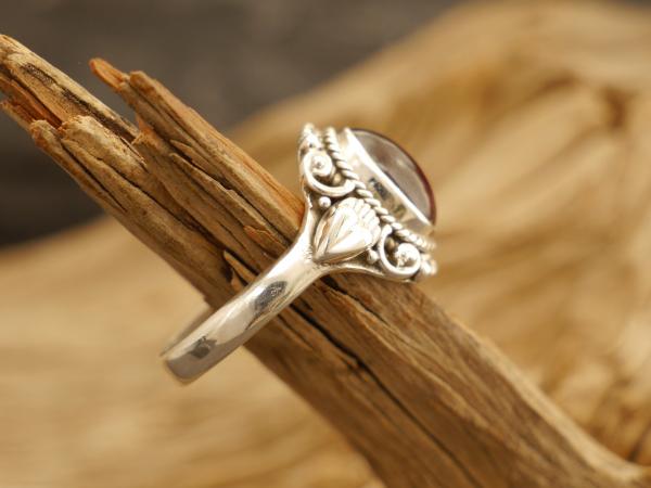 Silverring Garnet