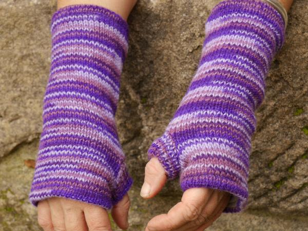 Woolen wristwarmers